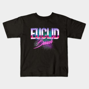 Euclid Beach Vaporwave Kids T-Shirt